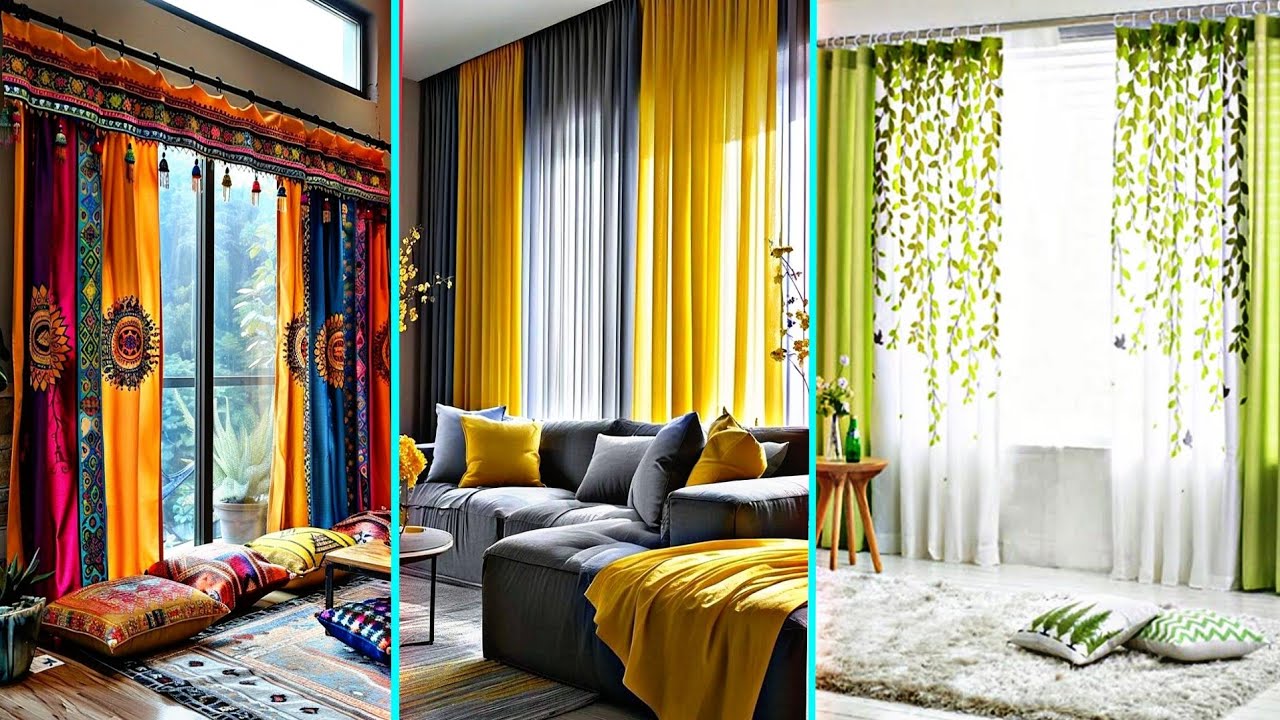 100 Modern Curtain Design Ideas 2025 | Stylish Living Room Curtains Decor | Parda Ka Design