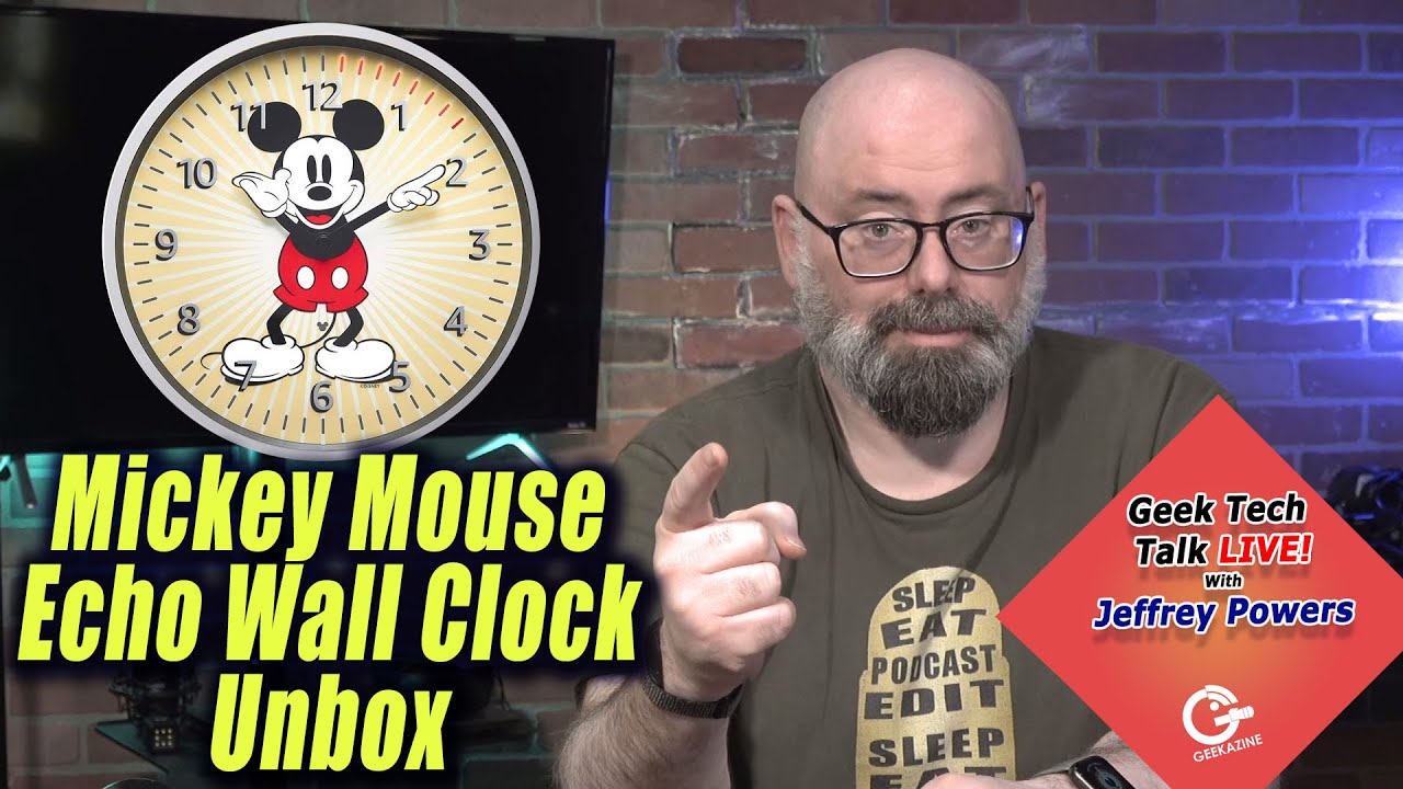 Amazon Disney Mickey Mouse Echo Wall Clock