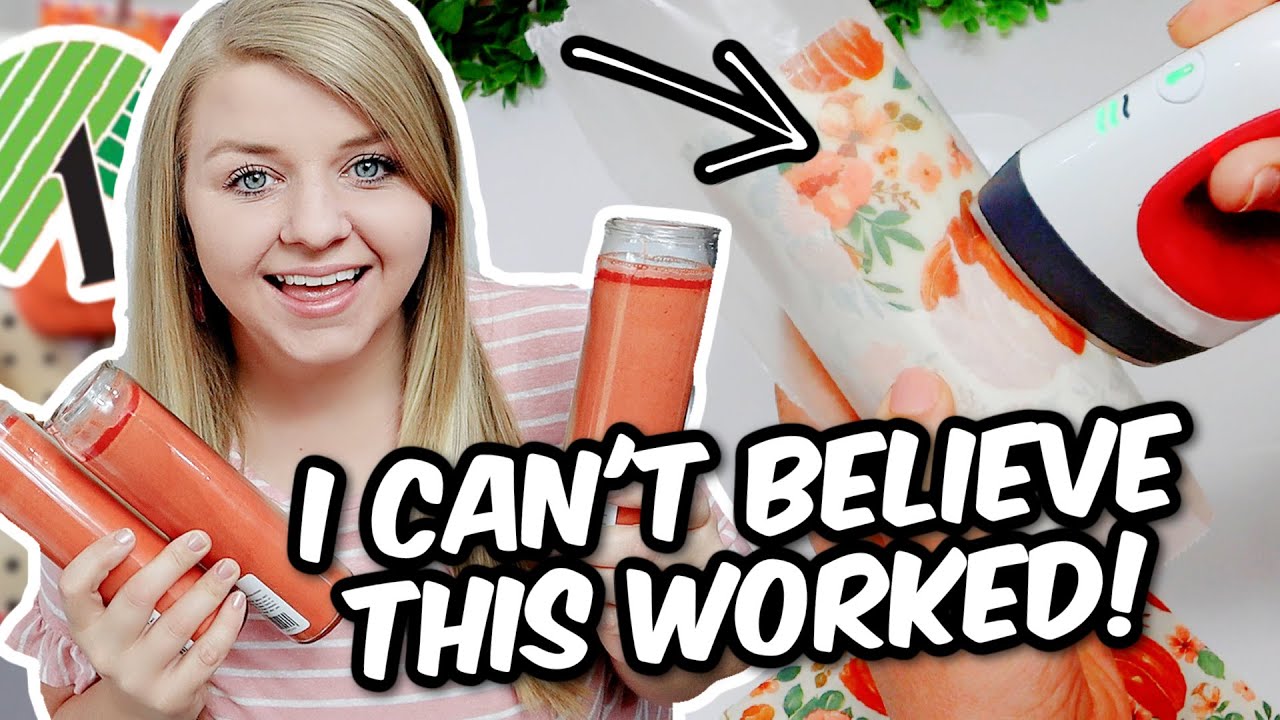 Dollar Tree Candle Hacks That Will SHOCK You (2024) Krafts by Katelyn