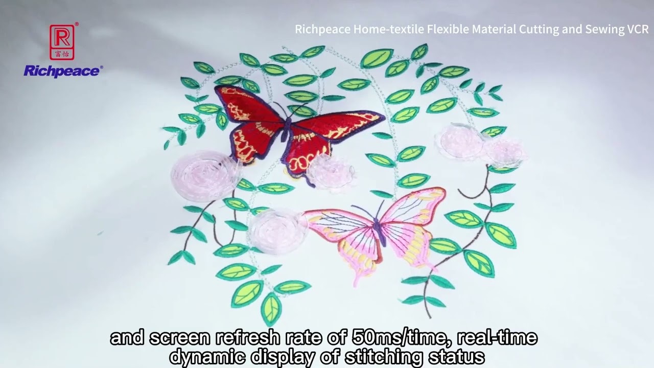 Richpeace Home -textile Flexible Material cutting and sewing solution