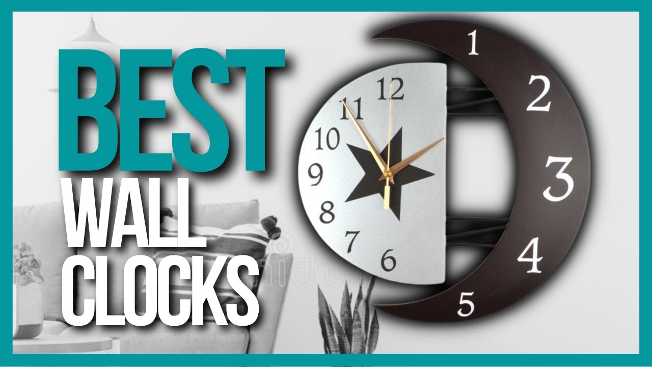 ๐ TOP 5 Best Wall Clocks