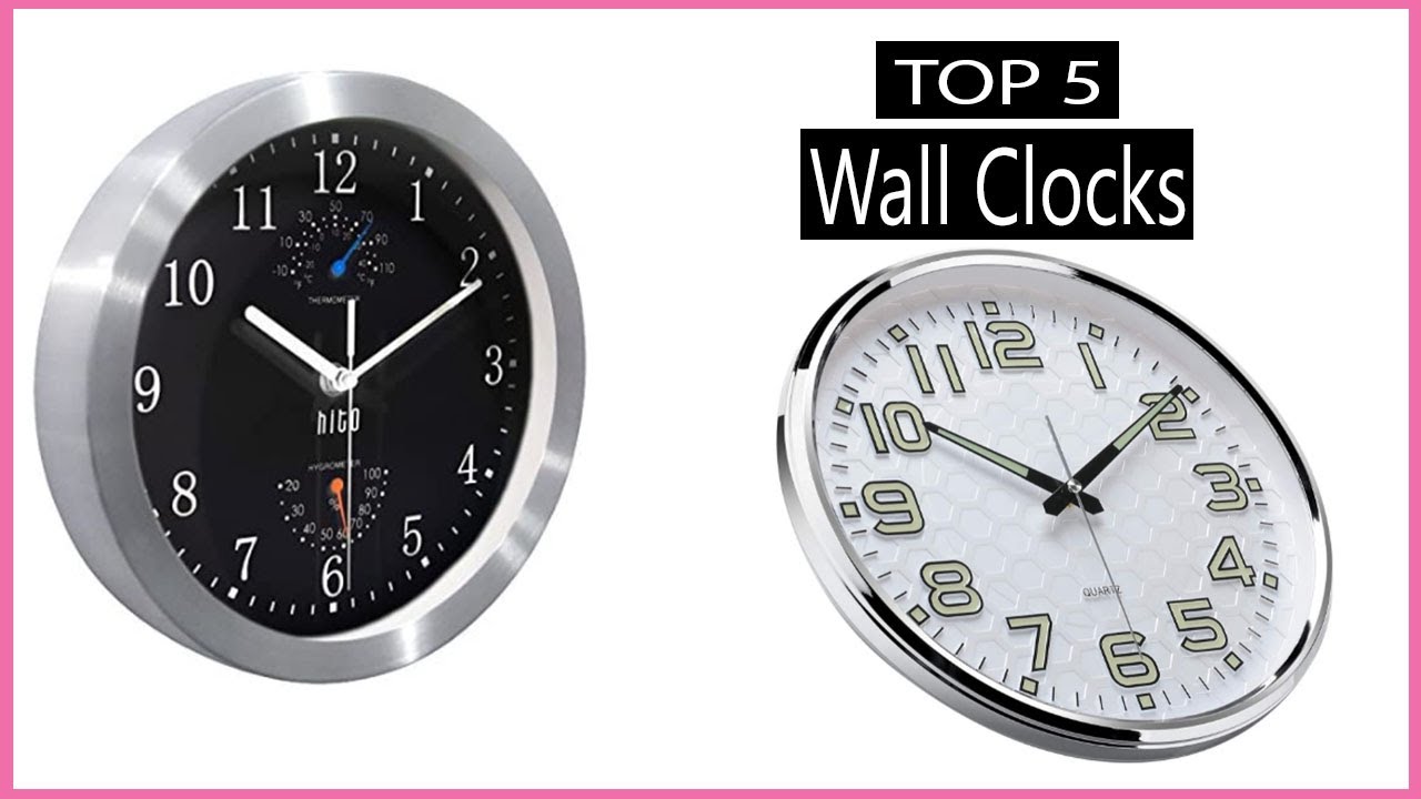 Wall Clocks: Top 5 Best Wall Clocks 2025